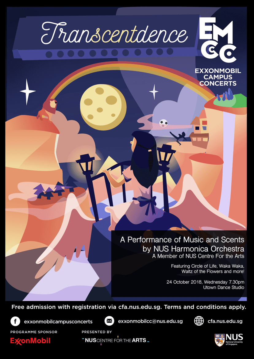 TranSCENTdence concert design